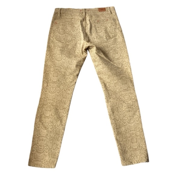 🌺BDG Python Cotton Skinny Pants in Tan/Gold Size 27 x 30 — SUPER FUN!!!🌺 - Picture 3 of 6